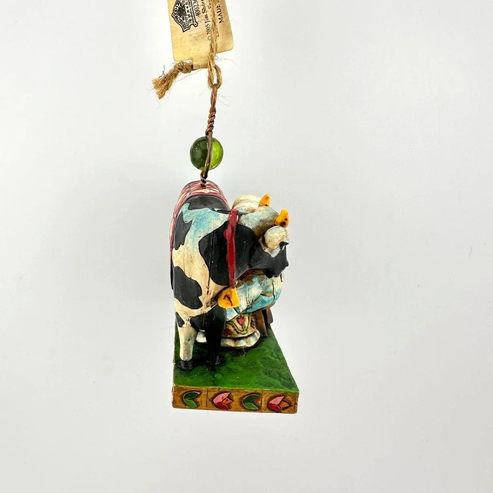 8 Maids Milking Jim Shore Heartwood Creek 12 Days of Christmas Ornament 2005